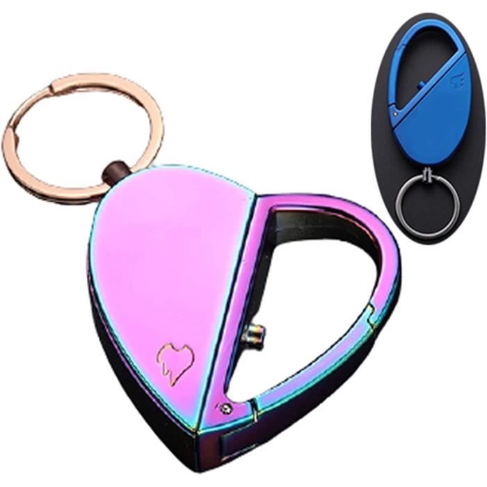 Briquet Infini Permanent Avec Décapsuleur Multifonction - Porte-clés De