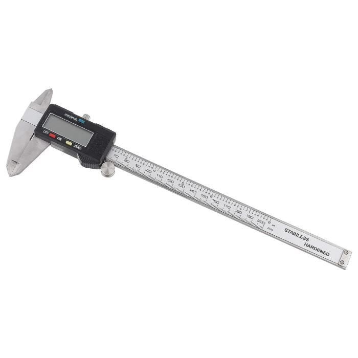 Écran LCD 150mm pied à coulisse numérique électronique pied à coulisse Écran LCD 150mm pied à coulisse numérique électronique pied à coulisse