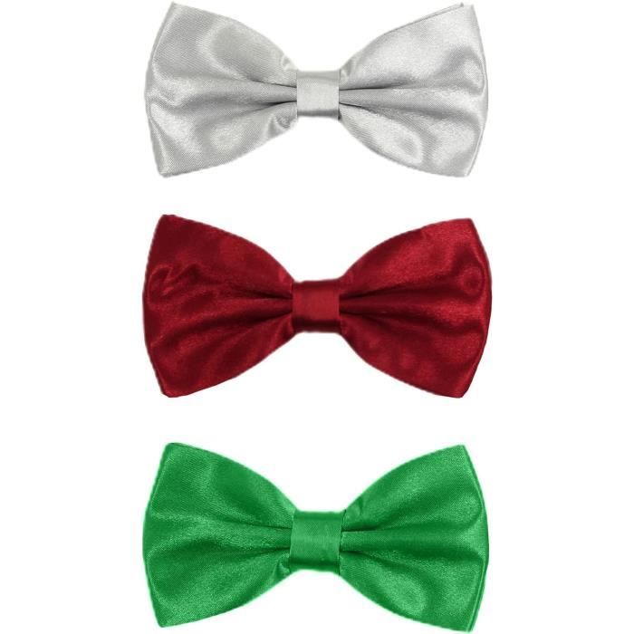 Noeud Papillon Homme Doré Réglable - Satin Polyester, Longueur Cordon 25-50 Cm - Pour Mariage, Gala, Soirée