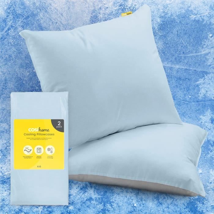 EINSKEY Lot De 2 Cagoules Rafraîchissantes En Soie - Masque De Ski