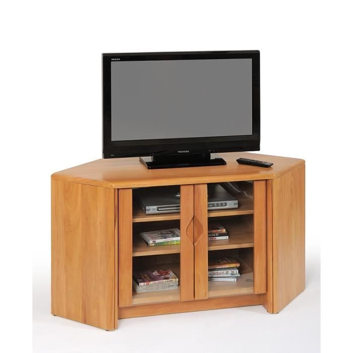 Meuble Tele D Angle Venus Orme Massif Orme Gris Achat