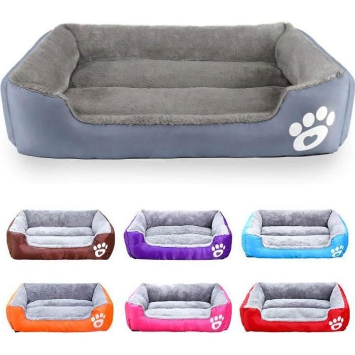 Meilleurs prix pour Panier Chien Lit pour Chien Coussin pour Chien Chat Lavable Extra-Doux Confortable et Mignon Coussin pour lit de Chat Chien, aux