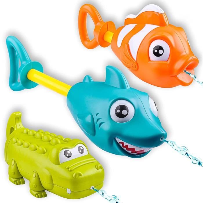 Pistolet à eau électrique - Grande portée - Pour adultes et enfants - Jouet d'eau pour fêtes d