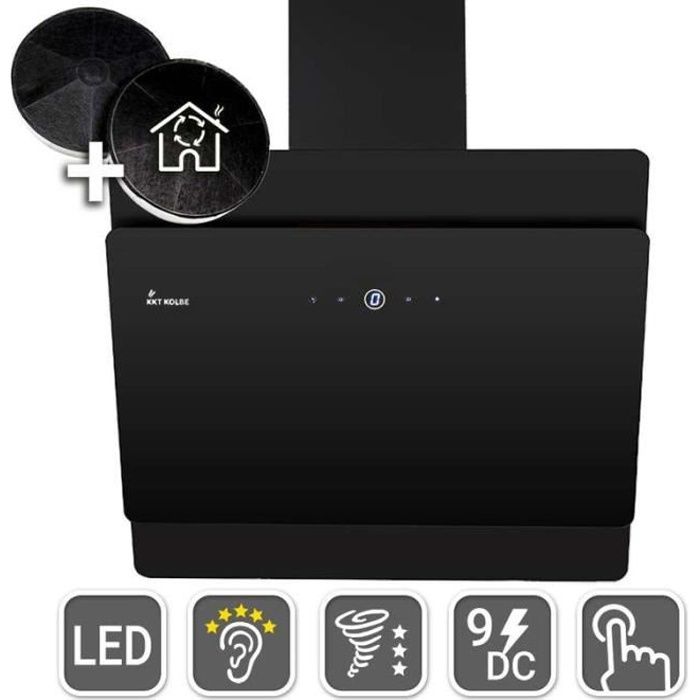 Hotte Aspirante Hotte Murale 60 Cm Tete Libre Afficheur Led Kkt Kolbe Achat Vente Hotte Cdiscount