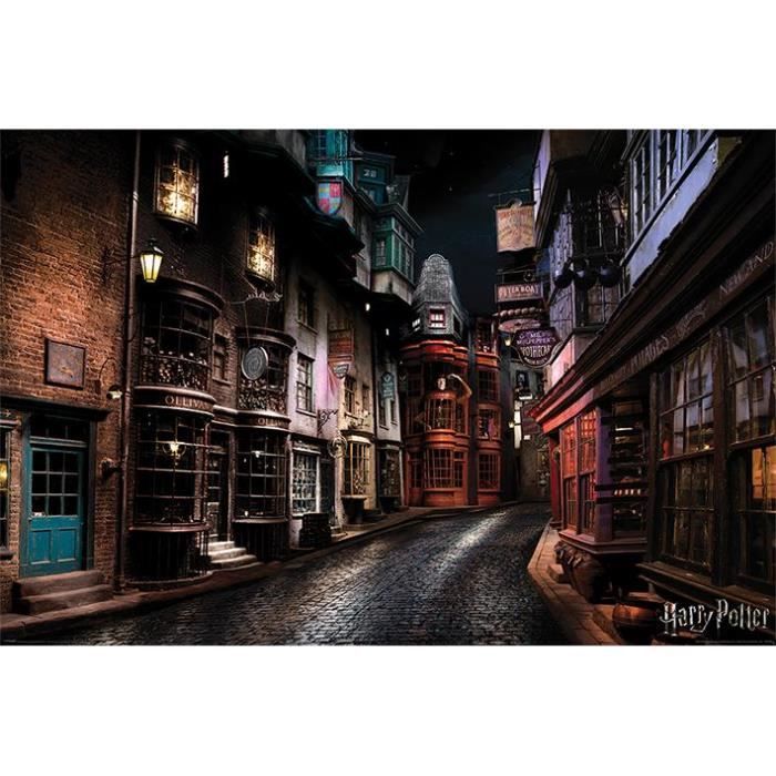 Affiche Harry Potter Carte des Maraudeurs - Cdiscount Maison