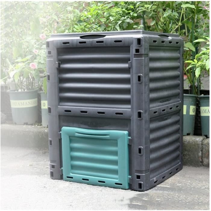 Bac de compost classique, 300L Grand Compost Bin d