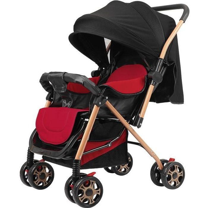Poussette Bebe Compacte Pliable Multifonctions Noir Cdiscount Puericulture Eveil Bebe