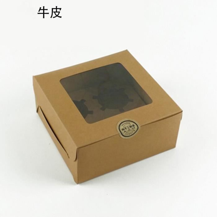 10 Pieces Tasse Gateau Boites D Emballage Bricolage Chocolat Muffin Biscuit Emballage Cadeau Boite De Qualite Alimen W Achat Vente Boite Cadeau 10 Pieces Tasse Gateau Boites Cdiscount
