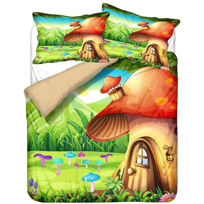 Parure De Lit Avion 140x200cm - Thème Aviation Pour Enfant, Housse De Couette Hélicoptère