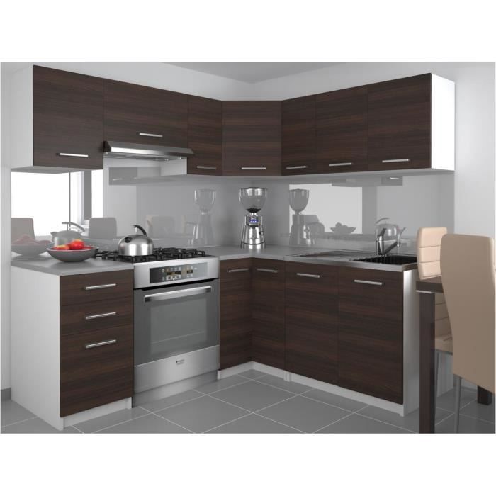 Darcia Cuisine Complete D Angle Modulaire L 300 Cm 9 Pcs