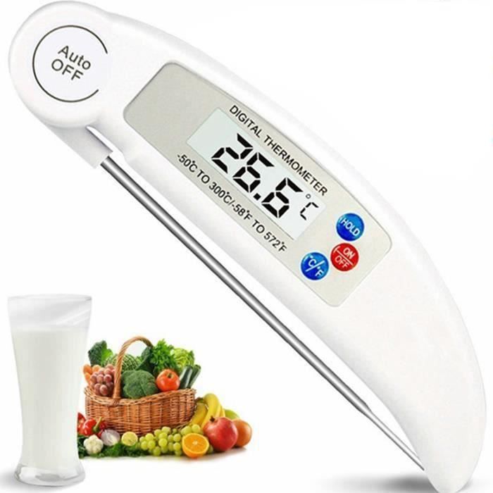 Thermomètre de Cuisson / Cuisine Sonde Alimentaire Numérique Ecran