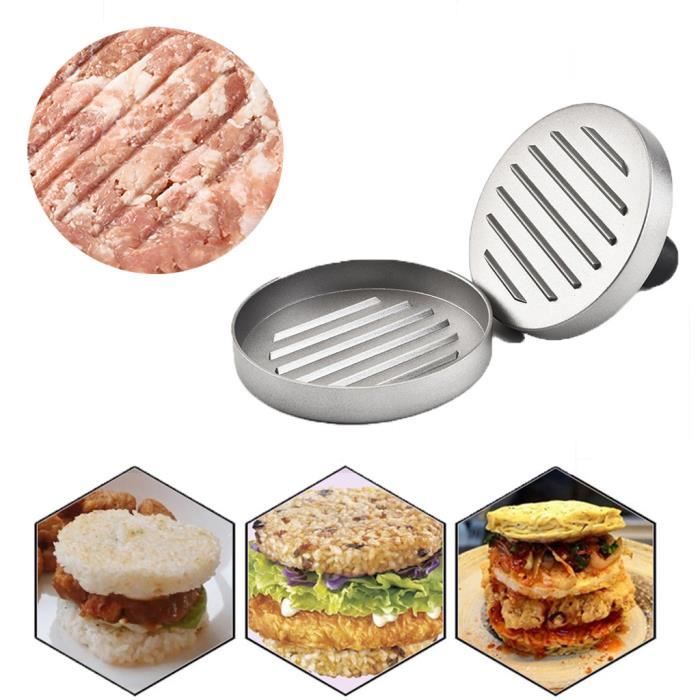 En plastique hamburger de presse viande boeuf Grill gril cuisine Maker moule