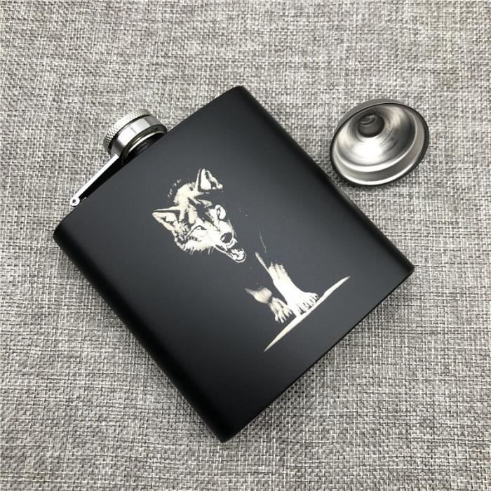 Flacon en acier inoxydable pour homme, flacons pour liqueur avec entonnoir Flacon de hanche Bouteille d'alcool portable Flacon de whisky Flacon de poche de camping(XL Flacon en acier inoxydable pour homme, flacons pour liqueur avec entonnoir Flacon de hanche Bouteille d'alcool portable Flacon de whisky Flacon de poche de camping(XL