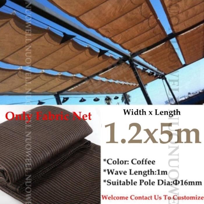 Coolaroo Coolhaven Voile D'ombrage – Pare-Soleil Anti-UV à 95% Respirant Avec Matériel En Acier Inoxydable Pour Patio, Terrasse, Jardin Ou Piscine, 3 ,7 M Carré, Sahara