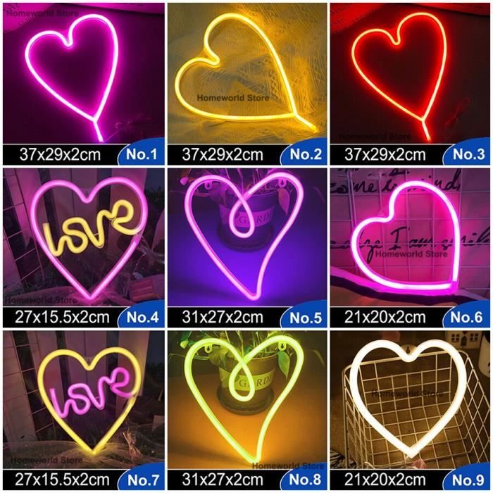 Panneau Néon LED Citrouille Jaune Avec Socle - Veilleuse USB/Piles Pour Halloween