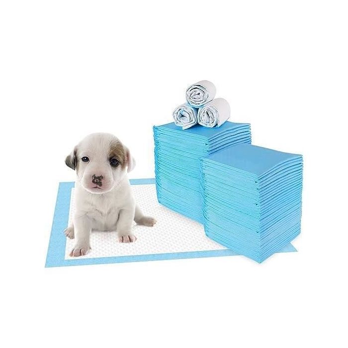 Comparer les prix de 100pcs tapis de pipi pour animaux de compagnie coussin de formation de chiot jetable épaissi 45 x 30cm