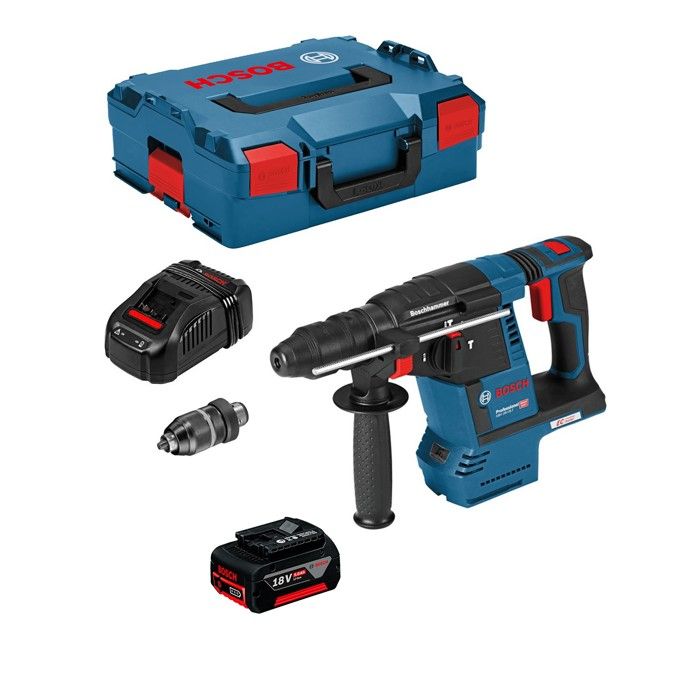 Perforateur BOSCH GBH 18V 26F 5 0 Ah Sans fil KickBack Control