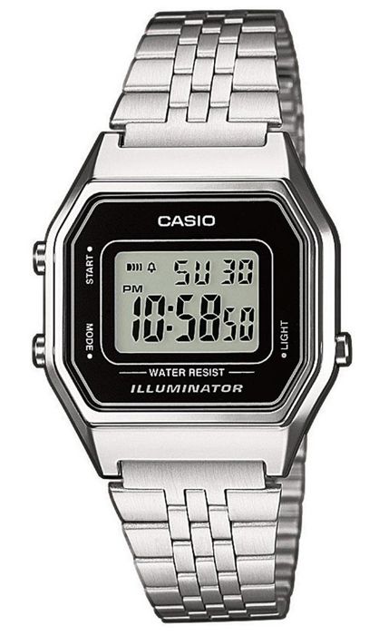 Montre - Casio - LA680WEA-1EF - Vintage - Digital - Acier inoxydable