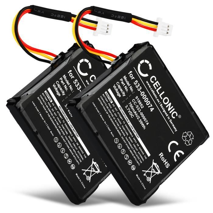 Batterie De Rechange Pour Babyphone VTech VM5463, RM5754HD, RM5764HD - 2100 MAh - Li-ion - Compatible Et Sûre - 5