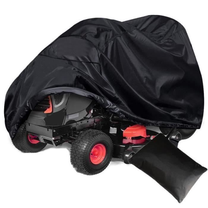 Housse De Protection Imperméable Pour Tondeuse à Gazon - Taille Environ 195x66x108 Cm, Avec Cordon De Serrage