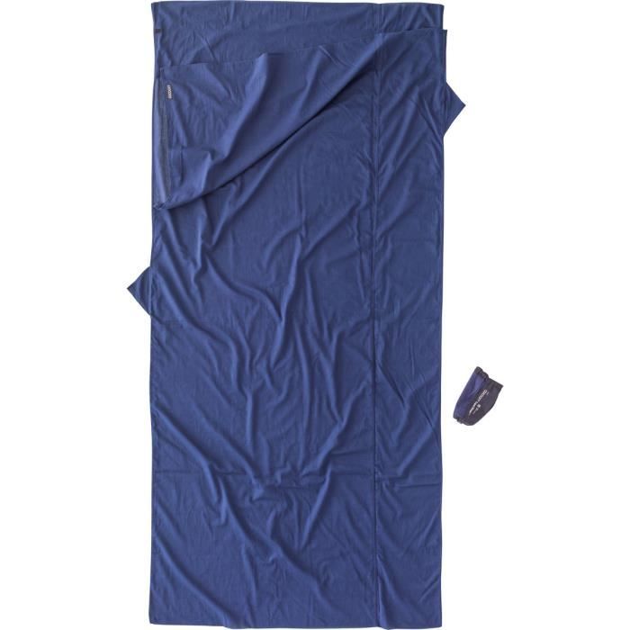 Drap de sac de couchage - COCOON - Egyptian Cotton X-Large - 100% coton - 240 x 114 cm - Bleu
