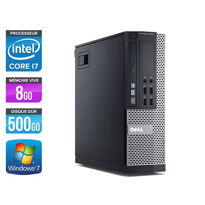 Pc de bureau Dell 9020 SFF - Core i7-4790 36GHz - 8Go - 500Go - Dell