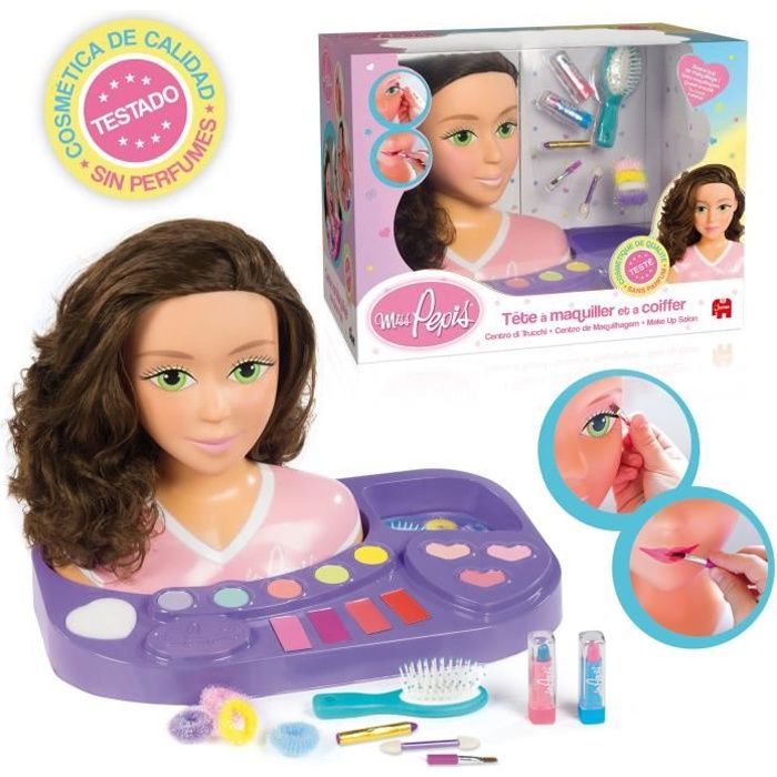 Poupee a coiffer et maquiller