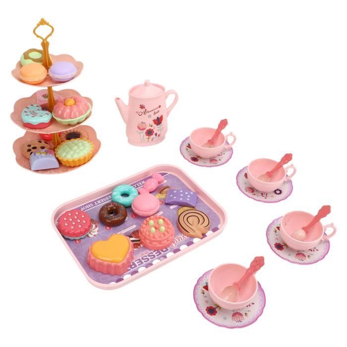 JC TOYS - Ensemble de Maquillage pour Enfants, 10 pièces, Ensemble en Bois, Accessoires de Maquillage pour Filles, Jeux de Simulation, y Compris Sac de Rangement, idéal pour Offrir, + 3 Ans