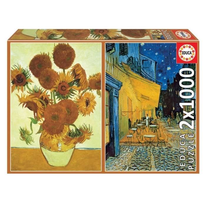 VAN GOGH - 2 puzzles de 1000 pièces