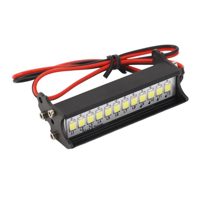 Portapacchi Da Tetto RC Con 5 Luci LED Per Cingolato 1/10 Assiale - Foto 8