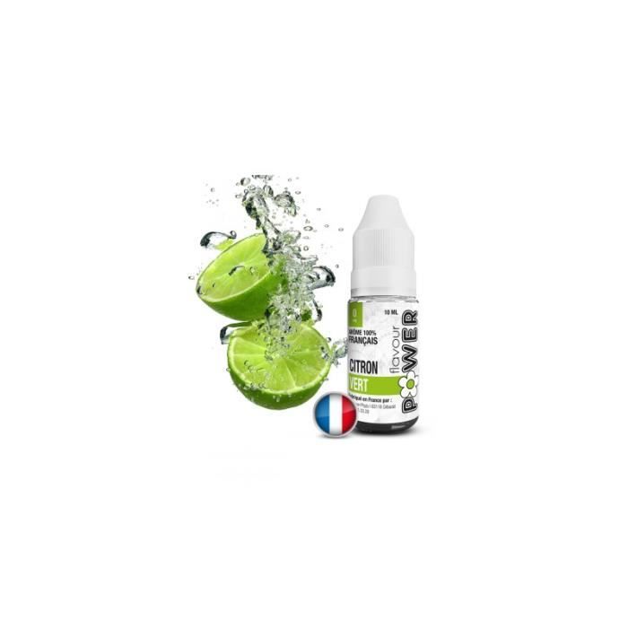 Lot de 10x E-liquide Citron vert en 06mg Flavour Power - Cdiscount Au  quotidien