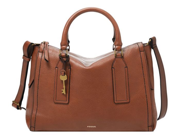 Sac fossil marron sales