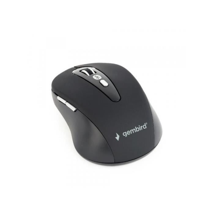 Souris Bluetooth - Gembird - MUSWB-6B-01 - 6 boutons - 800/1200/1600 DPI - Noir