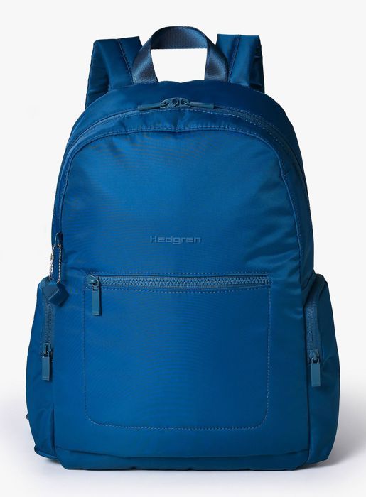 Hedgren Sac à dos bleu foncé pour femme et homme - Commute