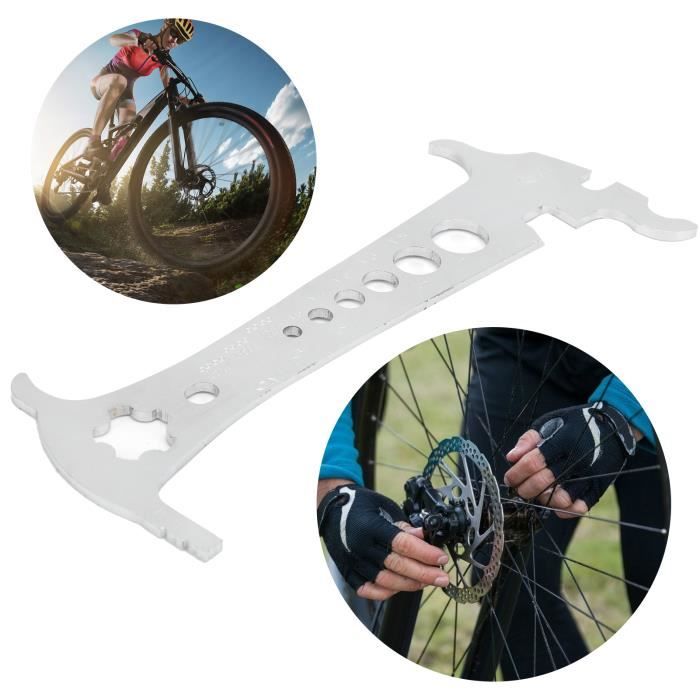 Jauge De Contrôle D'usure De Chaîne De Vélo / VTT - Outil De Mesure Pratique (Marque: RIderace)