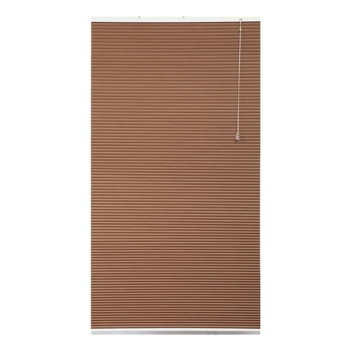 Store Plissé Sur Mesure - 23 Couleurs - Hauteur 50-149cm - Protection Solaire Et Intimité - Oeko-Tex