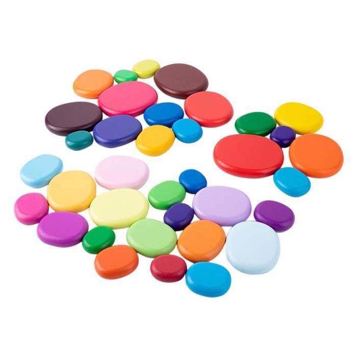 Fdit Jeu De Boule Flottante 3 Boules De Soufflage Flottantes Polies à La Main Tous Les Jouets