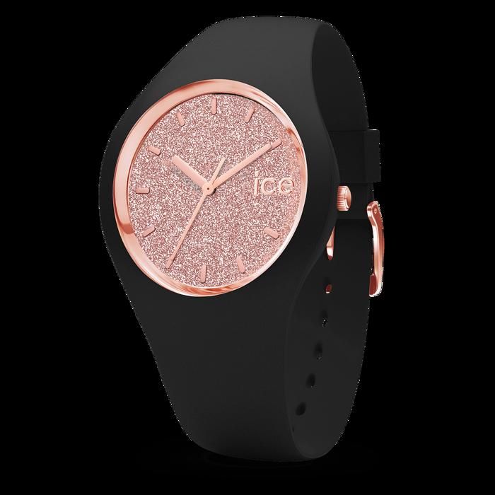 Ice watch glitter shop black rose gold