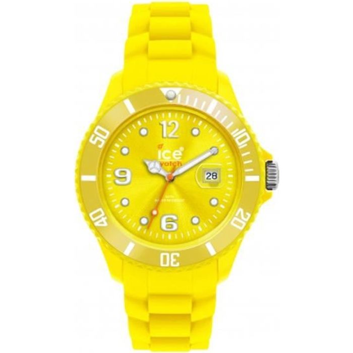 Ice-Watch - ICE forever Yellow - Montre jaune pour homme avec bracelet en  silicone - 000137 (Medium) Jaune, - Achat/vente montre - Cdiscount