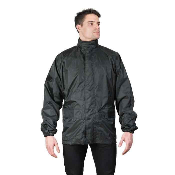 MQS Veste de pluie - Homme - Noir - Cdiscount Auto