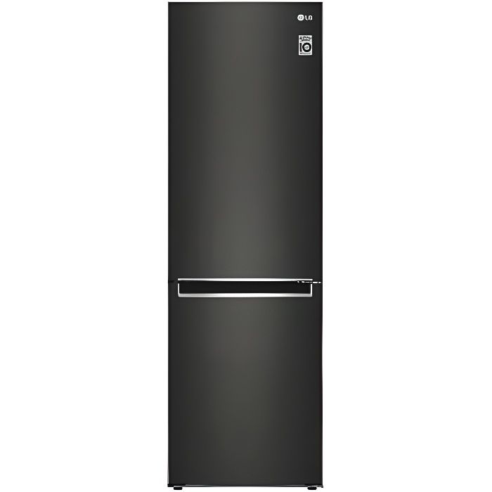 Réfrigérateur combiné LG GBB61BLJEN E - 341L - Multi Air Flow Door Cooling+ - Noir Carbonne
