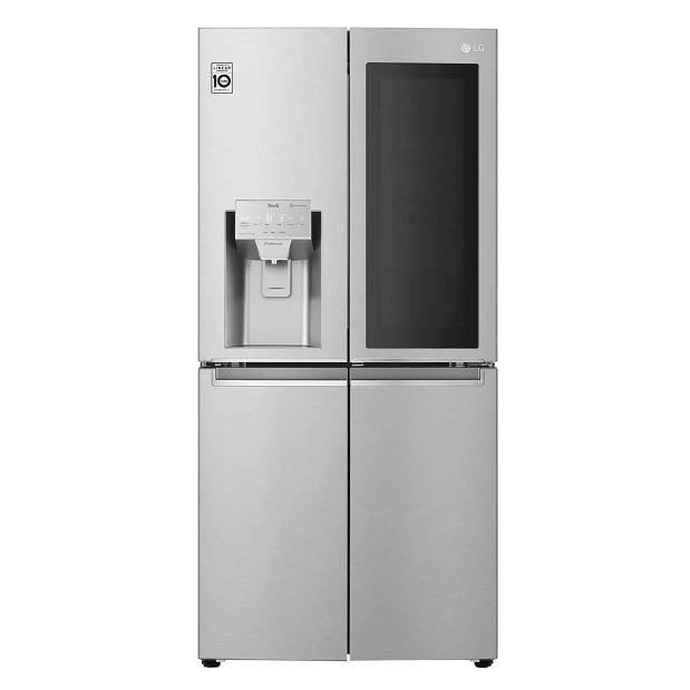 Réfrigérateur LG GMX844BS6F - Capacité 420L - Froid ventilé - Distributeur d'eau - Inox élégant