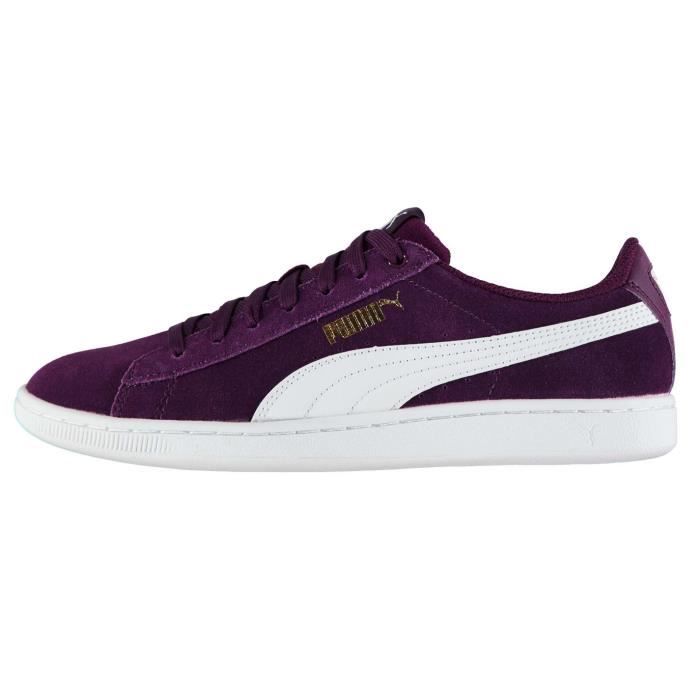 basket puma femme daim