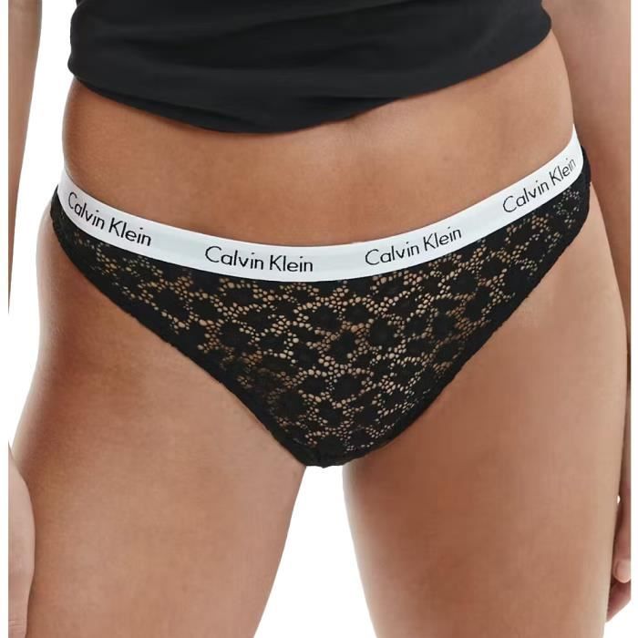 Culotte calvin discount klein noir