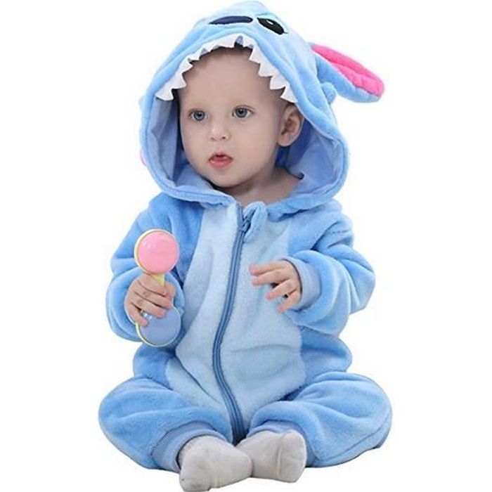 Animal Pyjama B b Fille Gar ons Combinaison Enfant Hiver Chaud