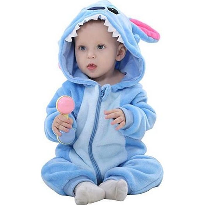 Pyjama Caméras Dôme Babi Fille Vêtements Hiver Chaud Flanelle Bébé  Combinaisons One Piece Hooded Animal Cartoon Cosplay Costume Enfants  Salopette Bébé