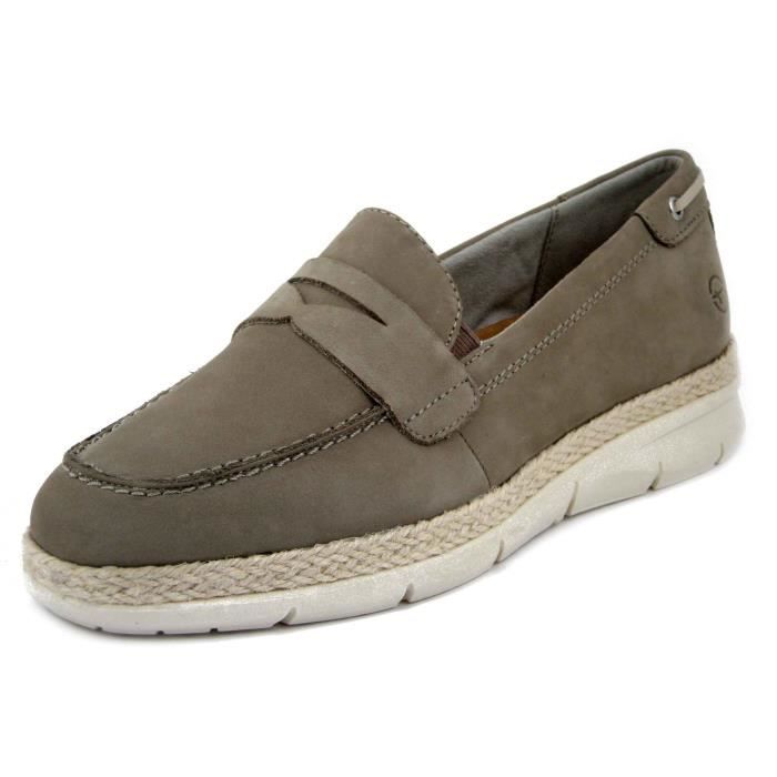 Mocassin femme sales nubuck