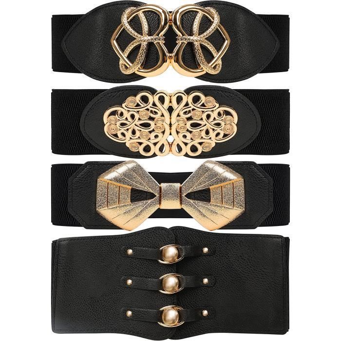 Ceinture noire femme pour robe on sale