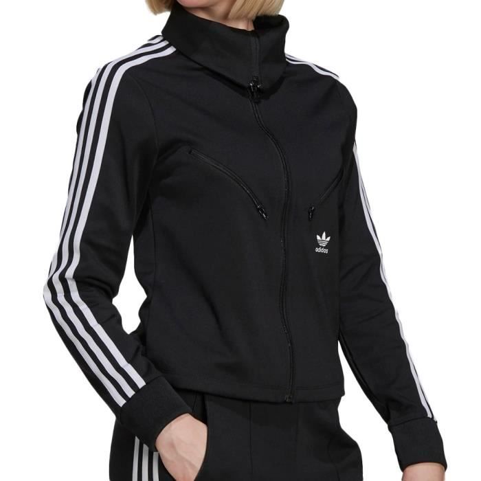 Veste Noire Femme Adidas Track Top