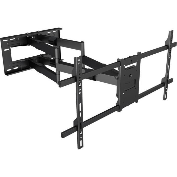 Support mural TV - MY WALL - H 27-2 XL - Inclinable - Extensible - Noir
